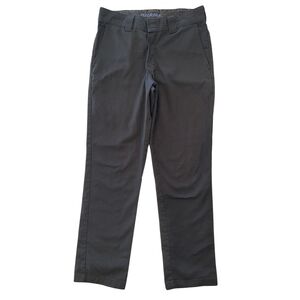 Dickies Flex Slim Taper Pants Men's Size 32x31  Work Chino Trousers Black